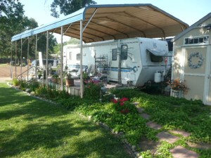 cozy acres rv with awning
